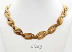 14K Solid Yellow Gold Necklace 14 Inch