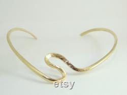 14k Gold-plated Vine twig Necklace (1100)