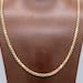3.5mm Round Box Link Chain Necklace Real 10K Yellow Gold All Sizes