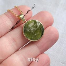 A-Grade Certified Moldavites from Chlum, Czech Republic 925 Sterling Silver, 18k YellowithRose Gold Plated High Vibration Jewelry