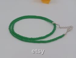 AAA Emerald Faceted Beads, Genuine Emerald Beads, Loose Drilled Emerald Beads, Green Gemstone Beads, Natural Emerald Necklace jewelry Gift,