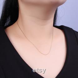 Adjustable Necklace 17.7 inch ready to wear 24k Gold Filled Cable Chain Necklace Dainty Chain For Jewelry Making with Pendant Charm WA-738