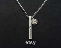 Attract Wealth Pendant Chrysopoeia Series Stainless Steel Necklace Maitreya Fields Energetically Programmed