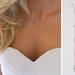 Back Drop Wedding Necklace Diamond Bridal Necklace Bridesmaid Gift Prom Necklace Special Event Jewelry