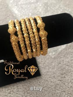 Bangles Gold Plated Hand made Pakistani jewelry, Indian jewelry, Bollywood jewellery