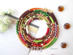 Beaded crochet necklace Etsy design awards 2021 Bright long lariat Tutti fruity necklace Long rope necklace Beaded jewelry Summer necklace