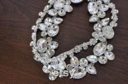 Bridal Jewelry Rhinestone Choker