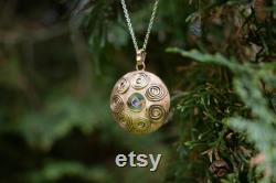 Celtic Pendant, Copper pendant, Irish Mythology, Ancient Wheel, Solstice and equinox, Handcrafted in Ireland, Sacred Geometry, Crafts