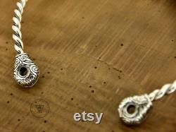 Celtic Torc, Sterling Silver, Newry, Celtic Irish Jewelry, Torque, Celtic Necklace, Celtic, Handmade Jewelry, Nord Emporium, Celtic Ireland