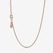 Classic Cable Chain Necklace Employee Sale Pandora Rose Gold Chain Necklace