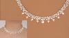 Classic White Pearl And Crystal Beaded Necklace Diy Wedding Jewelry Beading Tutorial