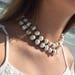 Double Strand Wrap Around Pearl Necklace for Women, Casual Elegant Bohemian Jewelry, Real Freshwater Pearls, Christmas Gift Idea for Her