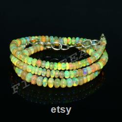 Ethiopian Opal Beads Gemstone Opal Beads Smooth Opal Beads Welo Fire Opal Beads Wholesale Opal Beads Beaded Necklace Jewelry