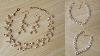 Fancy Diy Girl Pearl Necklaces Pearl Wedding Necklaces Sets