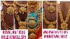 Gold Antique Wedding Jewellery Timless Temple Collection Wastage 8 To 10 Gold Statement Designs