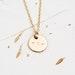 Gold I Love You Necklace