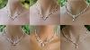Most Stylish And Gorgeous Rhine Stone Necklace Designs Crystal Wedding Necklace Designs
