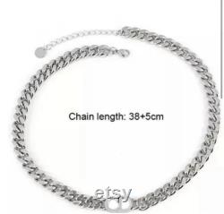 Mother s Day Sale Logo cable chain choker