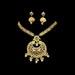 NP2601 Gold Plated Multicolored CZ Beautiful Long Haram American Diamond Indian Wedding Bridal Necklace Earrings Pearl Handmade Bijoux