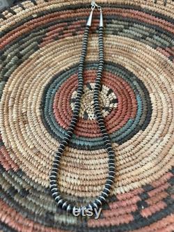 New 20 5mm saucer Navajo pearl necklace