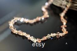 Oregon SunStone facted beads 6-11mm (ETB01568) Healing stone Unique jewelry Vintage jewelry Gemstone necklace