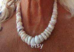 Puka Shell Necklace, Puka Shell Lei, Kauai Kauai Shell Lei, Seashell Necklace, Seashell Lei, Hawaiian Puka Necklace