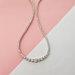 Real Diamond Graduated 3 Prong Tennis Necklace 9.00 ct 14k White Gold D VVS2 For her for him Certified Appraised Round cut Natural