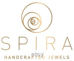 SPIRA Handcrafted Two Tone Solid 9k Yellow Gold And 925 Sterling Silver Double Rope Spinning Pendant Chain Fast N Free Shipping