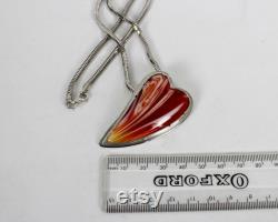 Silver Heart Pendant and Chain