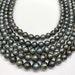 Tahitian Pearl Necklace,7-11mm Circle-Drop Baroque Tahitian Cultured Pearl,Price for 1 Strand,15.75 Inches, Polynesia Pearl ,Lot21094-7