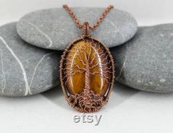 Tiger eye copper jewelry Father in law birthday gift for men gift for grandpa gift for brother gift for dad gift for him husband anniversary