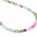 Top Grade Tourmaline Rondelle Beaded Necklace, Tourmaline Faceted Necklace, 18 Inches Necklace, Engagement Necklace, Daughter Gift Idea Sale