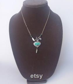 Turquoise pendant , hummingbird necklace , feather pendant, boho jewelry, turquoise beads, artisan jewelry, handmade jewelry, bench jeweler,