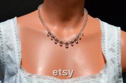 fatdog Wedding Collection Necklace BSN216 Swarovski Crystal 16 Inch