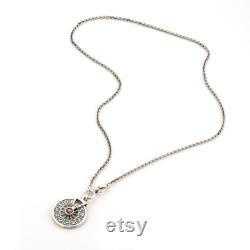 gift idea mother's day, zodiac silver chain necklace
