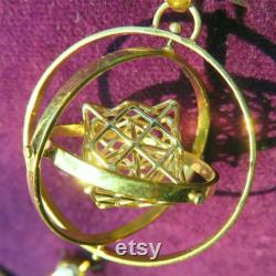 magical 3D-SPIN pendant Tantric Terra Prana Cube Sacred Geometry Jewelry