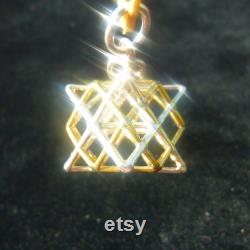 magical 3D-SPIN pendant Tantric Terra Prana Cube Sacred Geometry Jewelry